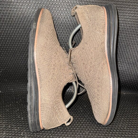 Cole Haan Original Grand Stitchlite Wingtip Oxford Truffle Dark Brown Mens 9 - Picture 4 of 8